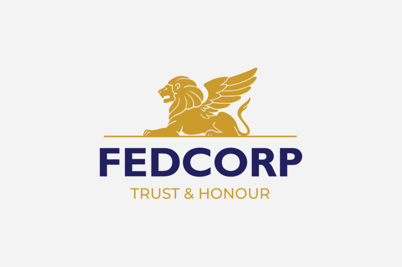 Fedcorp logo design