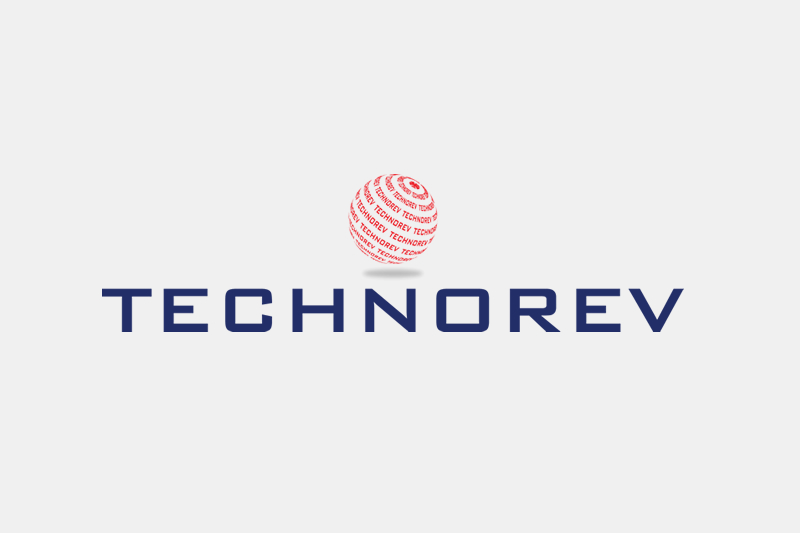 Technorev logo design